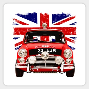 1964 Mini Cooper 'S' Monte Carlo Rally Winner Sticker